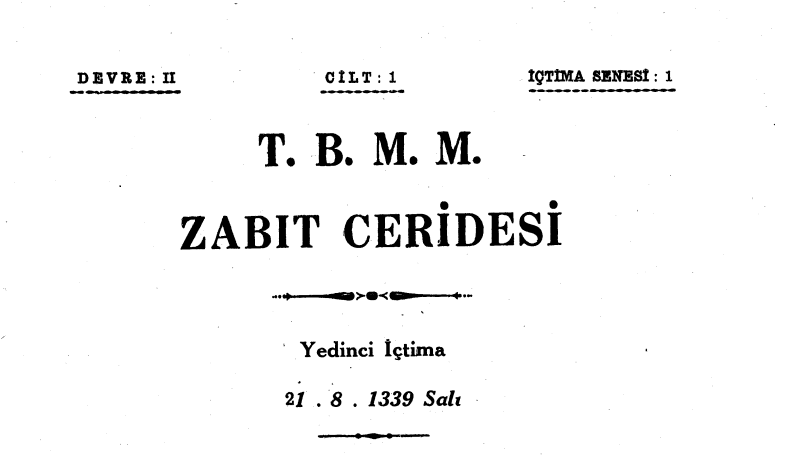 İstiklâli adlîmiz için bir darbe!